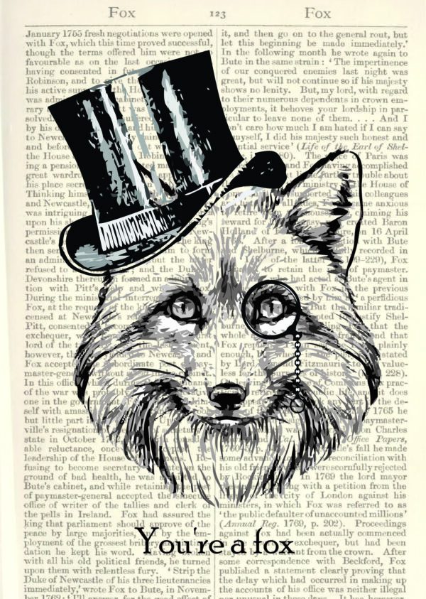 You're A Fox Valentine's Day Card