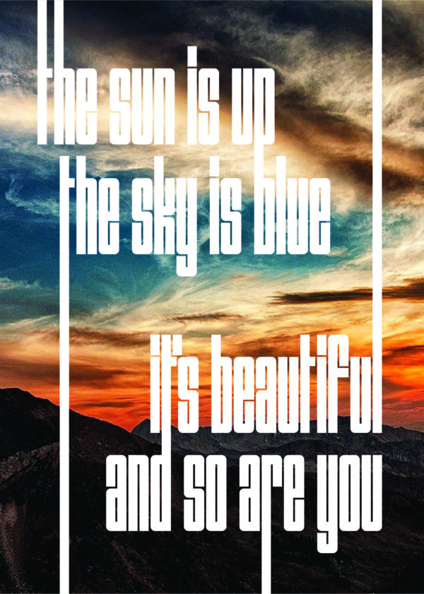 Sunrise Valentine's Day Card
