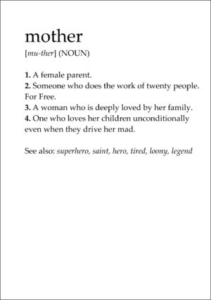 Mother (Noun)